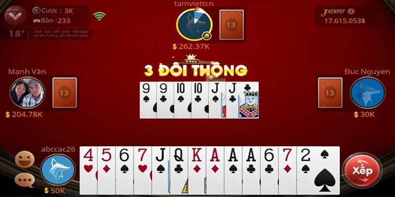 Giữ quân cao là cách chơi bài Tiến Lên luôn thắng
